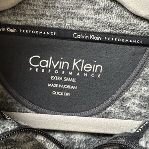 Calvin Klein Performance Heather Gray Top